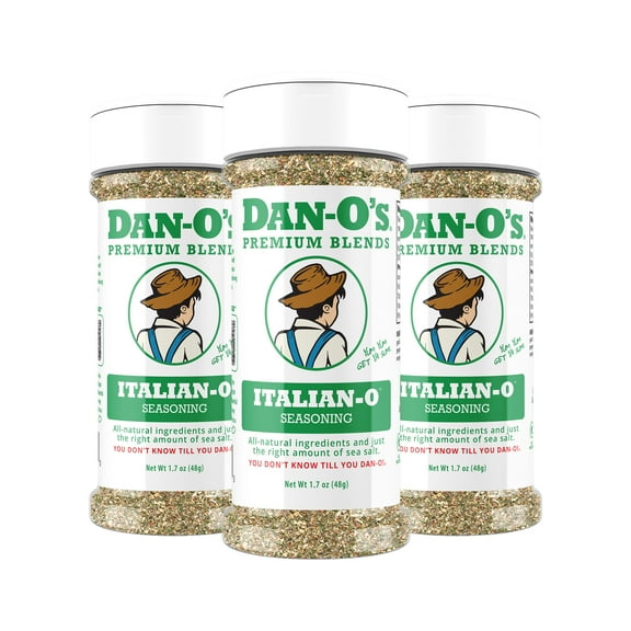 Dan-O's Seasoning - Italian-O - 3 Pack Small Bottles