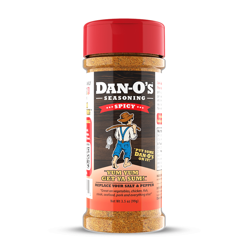 Dan-O's Spicy All-Purpose Seasoning - Great for Cooking and Grilling Anything - Small Bottle (3.5 oz)