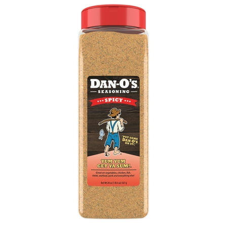 Dan-O's Spicy Seasoning All-Purpose Seasoning - Great for cooking and grilling anything - Large bottle (20 oz)