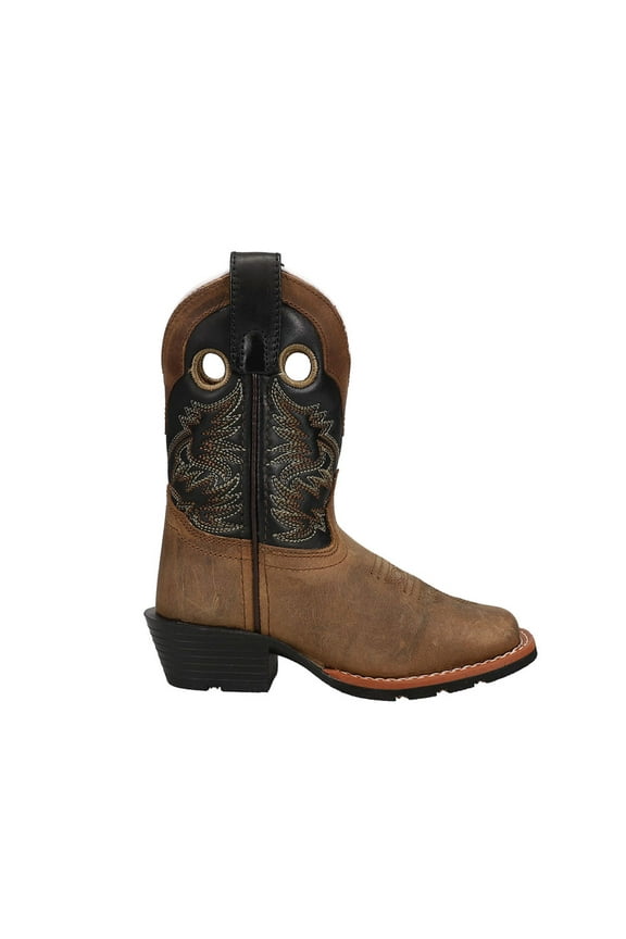 Boots Boys Rascal Square Toe Cowboy Casual Mid Calf Boots