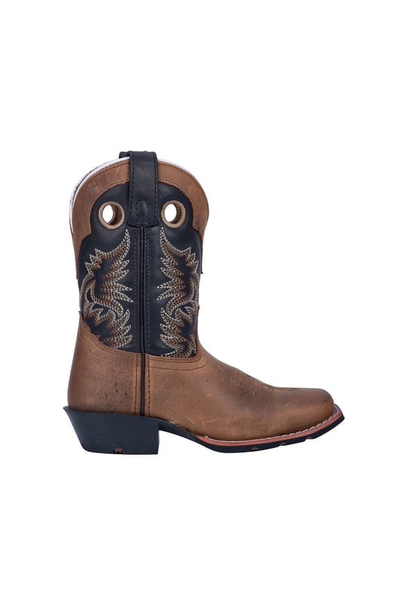 Boys' Rascal Western Boot Square Toe - DPC3940 6 D