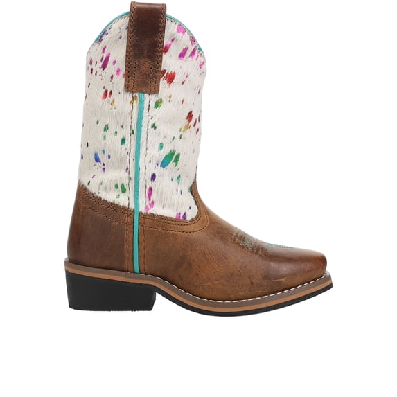 Dan Post Toddler-Girls' Rumi Western Boot Broad Square Toe - DPC2908 10 1/2 D