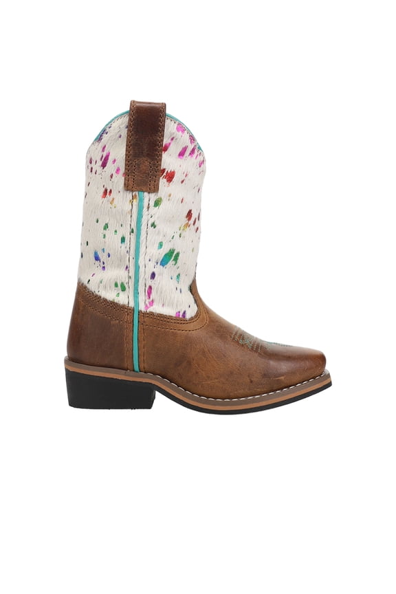 Toddler-Girls' Rumi Western Boot Broad Square Toe - DPC2908 13 1/2 D