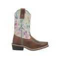 thumbnail image 1 of Dan Post Boots Girls Rumi Cow Metallic Square Toe Cowboy   Mid Calf Boots, 1 of 5