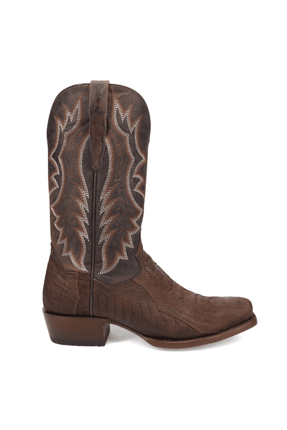 Men's Anders Ostrich Square Toe Western Boots DP3103