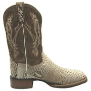 Dan Post Mens Brutus Exotic Python Western Performance Boot Broad Square Toe - DP4917 9 EE US