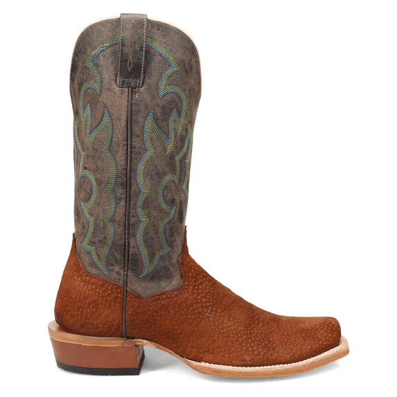 Dan Post Boots Mens Cappy Embroidered Square Toe Cowboy Casual Mid Calf Bo