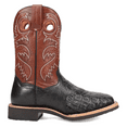 thumbnail image 1 of Dan Post Boots Mens Egan  Embroidered Square Toe Pull On Cowboy  Mid Calf D, 1 of 5