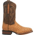 thumbnail image 1 of Dan Post Boots Mens Kershaw Ostrich Embroidered Square Toe Pull On Cowboy, 1 of 5