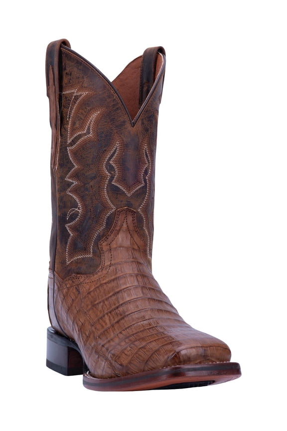 Men's Kingsly Caiman Western Boot Broad Square Toe - DP4807 11 EE  US