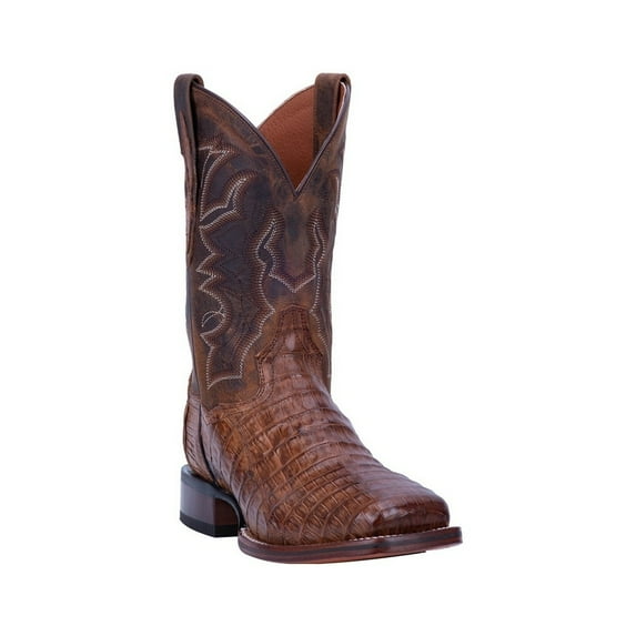 Dan Post Men's Kingsly Caiman Western Boot Broad Square Toe - DP4807 11.5 EE US