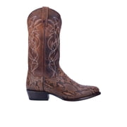 Dan Post Mens Manning Exotic Python Western Boot Round Toe Bay Apache 11.5 DM US