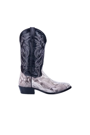 Men's Manning Western Boot Round Toe Python 10 EE US