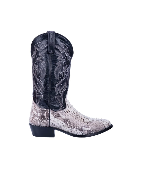 Men's Manning Snake Black Western Boots DP3036