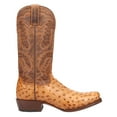 thumbnail image 1 of Dan Post Boots Mens Marco Full Quill Ostrich Square Toe Pull On Cowboy  Mid, 1 of 5