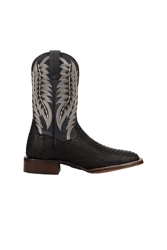 Boots Mens Midnight Reign Python Mid Calf Dress Boots