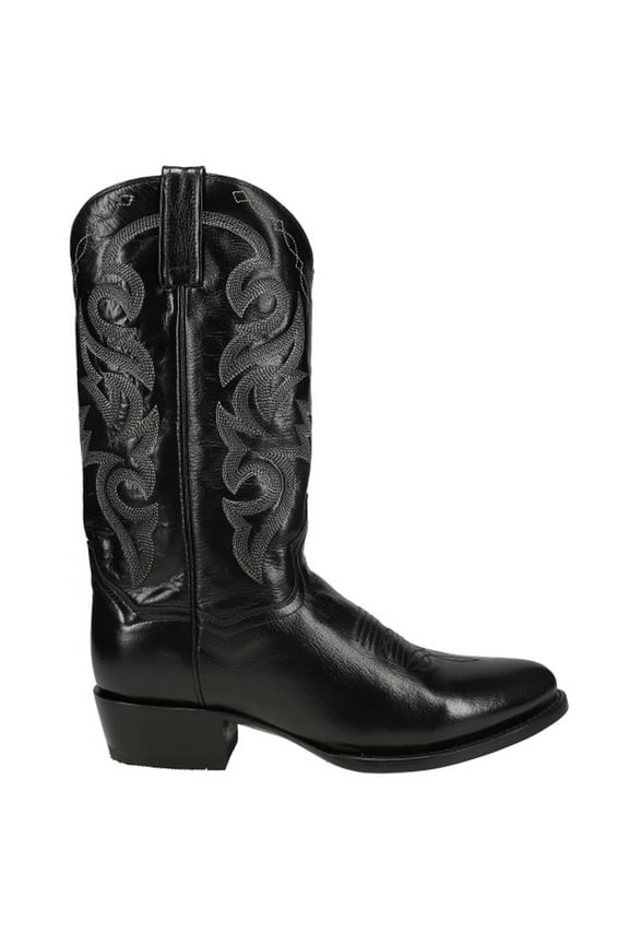 Men's Mignon Western Boot Round Toe Black 18 EE  US