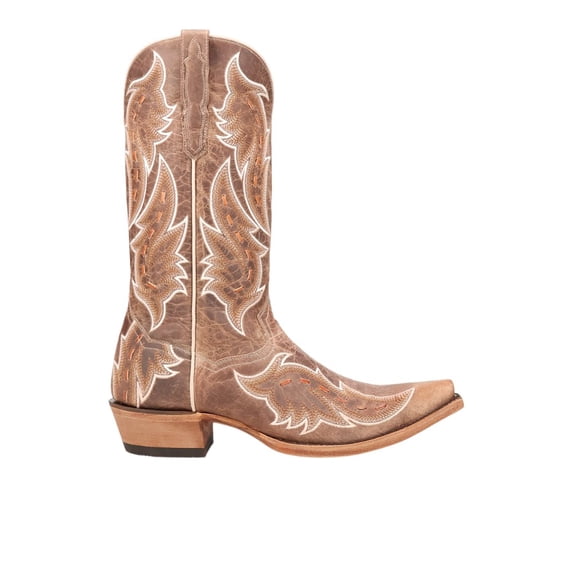 Dan Post Boots Mens Racer Embroidered Snip Toe Cowboy Mid Calf Boots