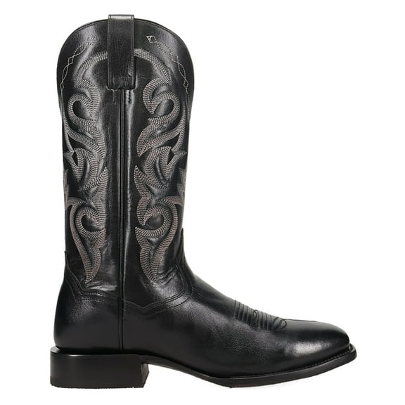 Dan Post Boots Mens Remington Embroidered Square Toe Pull On Cowboy Mid Ca