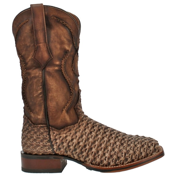 Dan Post Boots Mens Stanley Square Toe Cowboy  Mid Calf Boots
