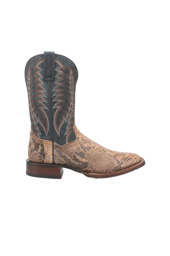® Men's Templeton Snake Skin Beige Western Boots DP4183