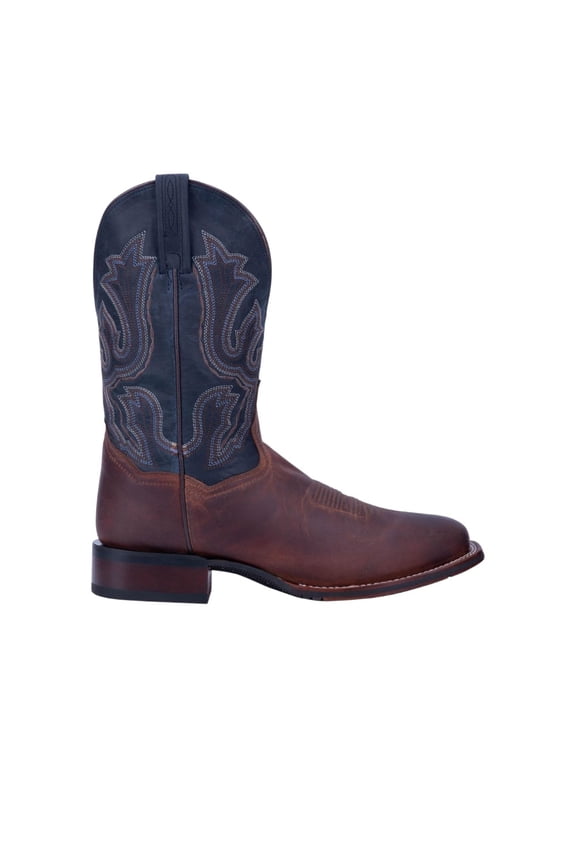 Boots Mens Winslow Embroidered Square Toe Cowboy Mid Calf Boots