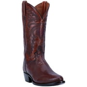Dan Post Boots Mens Winston Lizard Embroidered Pull On Round Toe Cowboy Mi