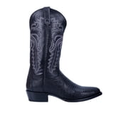 Dan Post Boots Mens Winston Lizard Embroidered Pull On Round Toe Cowboy Mi