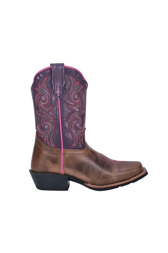 Boots Toddler Girls Majesty Square Toe Cowboy Dress Boots Mid Calf