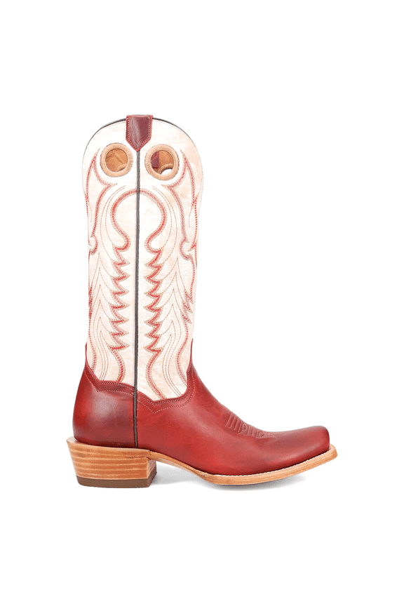 Boots Womens Adelaide Embroidered Pull On Square Toe Cowboy  Mid C