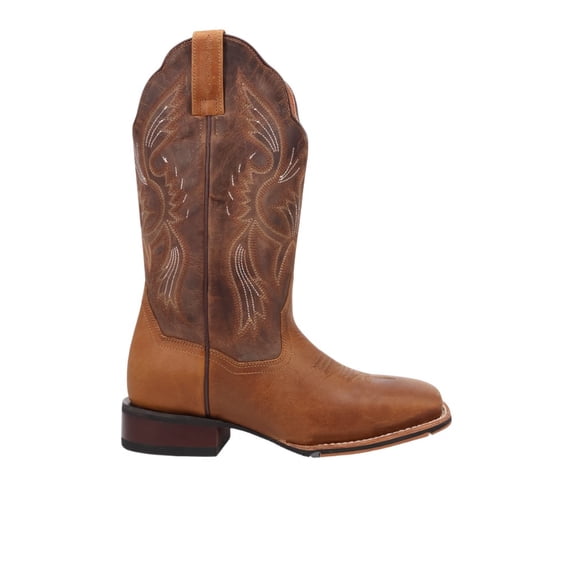 Dan Post Boots Womens Jillian Embroidered Pull On Square Toe Cowboy Mid Ca