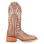 Dan Post Boots Womens Lacey Embroidered Square Toe Cowboy Mid Calf Boots