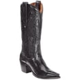 thumbnail image 1 of Dan Post Women's Polished Western Boot Snip Toe Black 6 1/2 M  US, 1 of 7