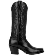 Dan Post Womens Polished Western Boot Snip Toe Black 7 M US