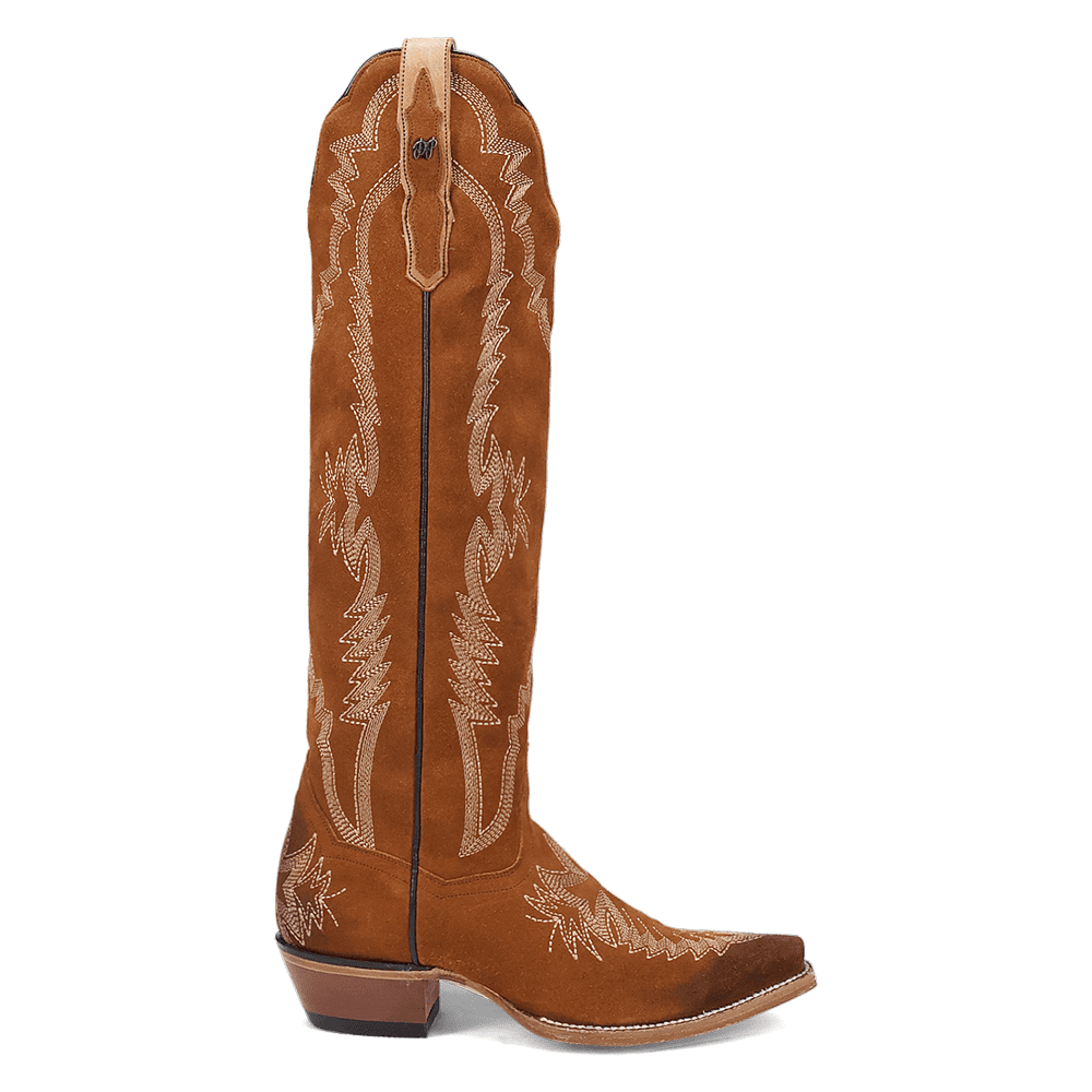 Dan Post Boots Womens Marlowe Snip Toe Zippered Cowboy Mid Calf Boots ...
