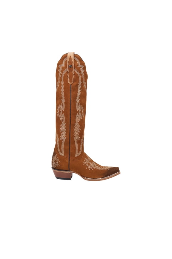 Women's Women'S Marlowe Suede Tall Western Boot Snip Toe - DP5109 6 M US