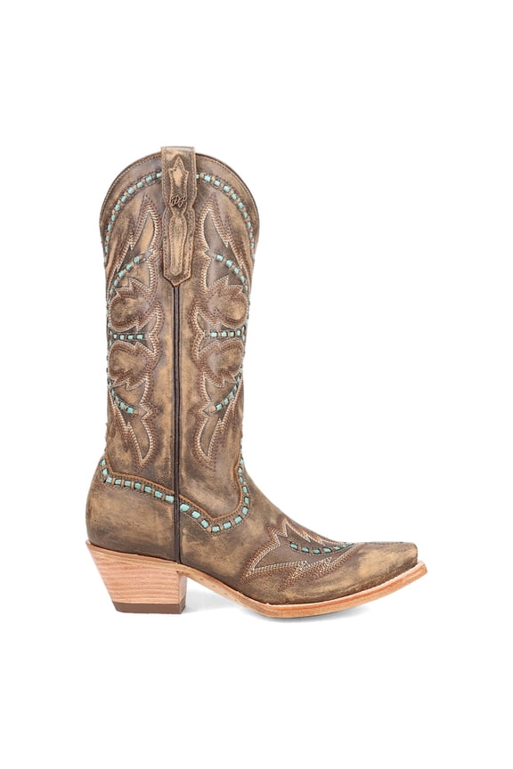 Boots Womens Mesa Embroidered Snip Toe Pull On Cowboy Mid Calf Bo