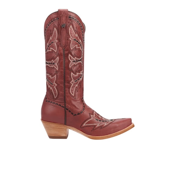 Dan Post Boots Womens Mesa Embroidered Pull On Snip Toe Cowboy Mid Calf Bo
