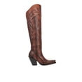 thumbnail image 1 of Dan Post Boots Womens Seductress Embroidered Snip Toe Zippered Cowboy  Tall, 1 of 5
