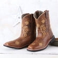 thumbnail image 1 of Dan Post Children's Gardenia Floral Honey Brown Leather Boots DPC2942, 1 of 8