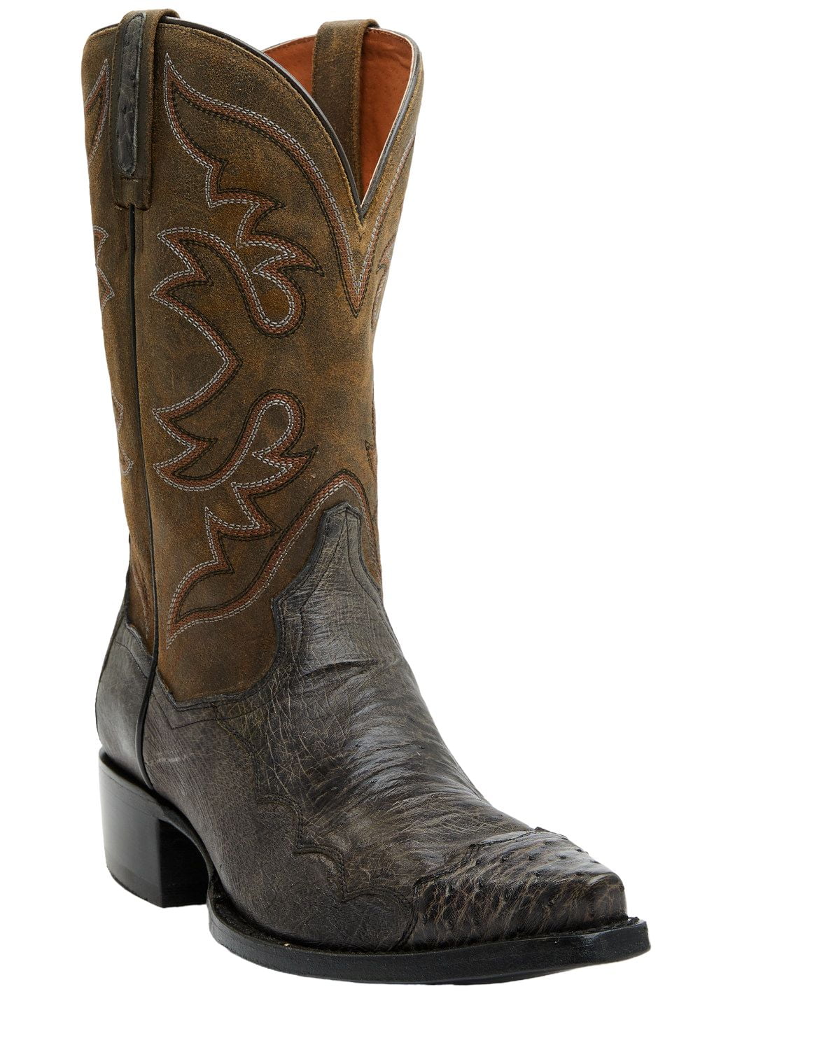 Vintage Dan Post Exotic Ostrich Western Boots Snip Toe Men\'s 11 D Dan Post Men main image 4
