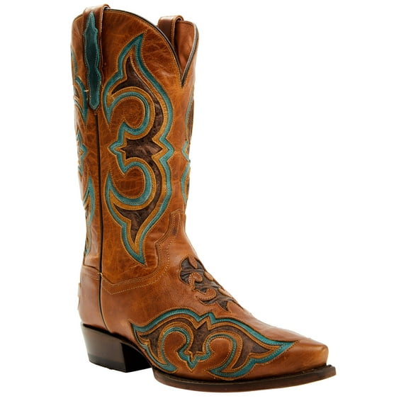 Dan Post Men's 13" Ruthless Orville Western Boot Snip Toe Chocolate 11 D(M) US