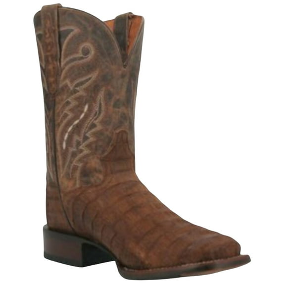 Dan Post Men's Caiman Mickey Western Boot Broad Square Toe - DP4896 10.5 EE US
