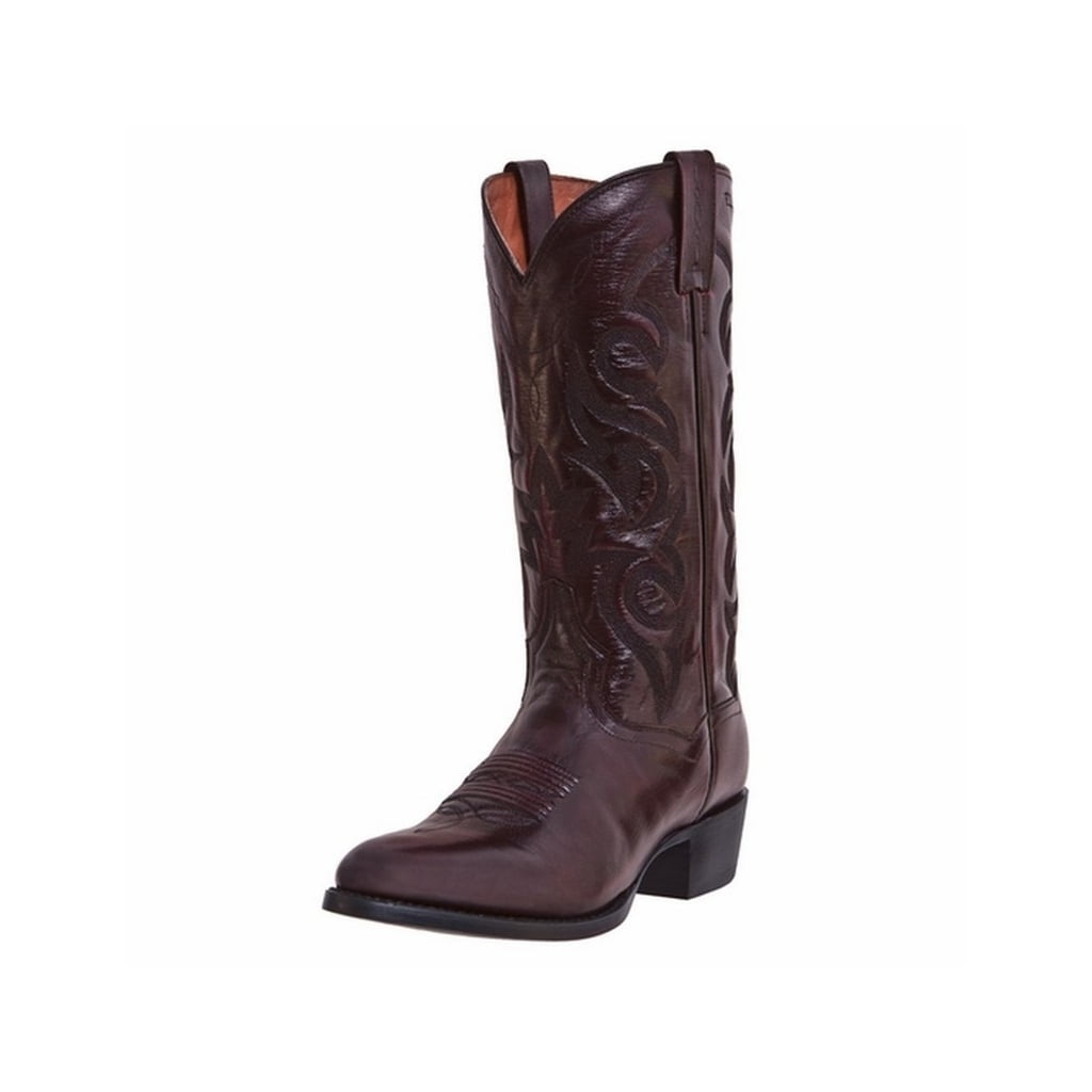 Dan Post Men’s Milwaukee 13 J Pointed Toe Black Cowboy Fine Leather Boot