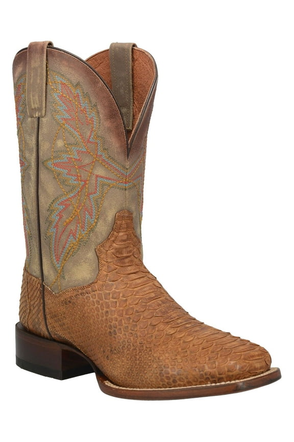 Men's Dry Gulch Python Exotic Boot Broad Square Toe - DP3996 7 D(M) US