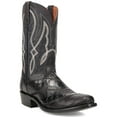 thumbnail image 1 of Dan Post Men's Exotic Ostrich Leg Western Boot Square Toe Black 9.5 EE  US, 1 of 7
