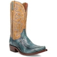 thumbnail image 1 of Dan Post Men's Exotic Snake Western Boot Snip Toe Blue 9.5 D(M) US, 1 of 7