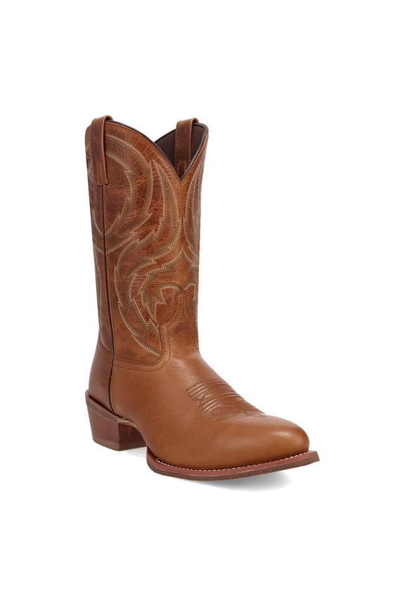 Men's Novak Tan Genuine Leather Western Boot 70011