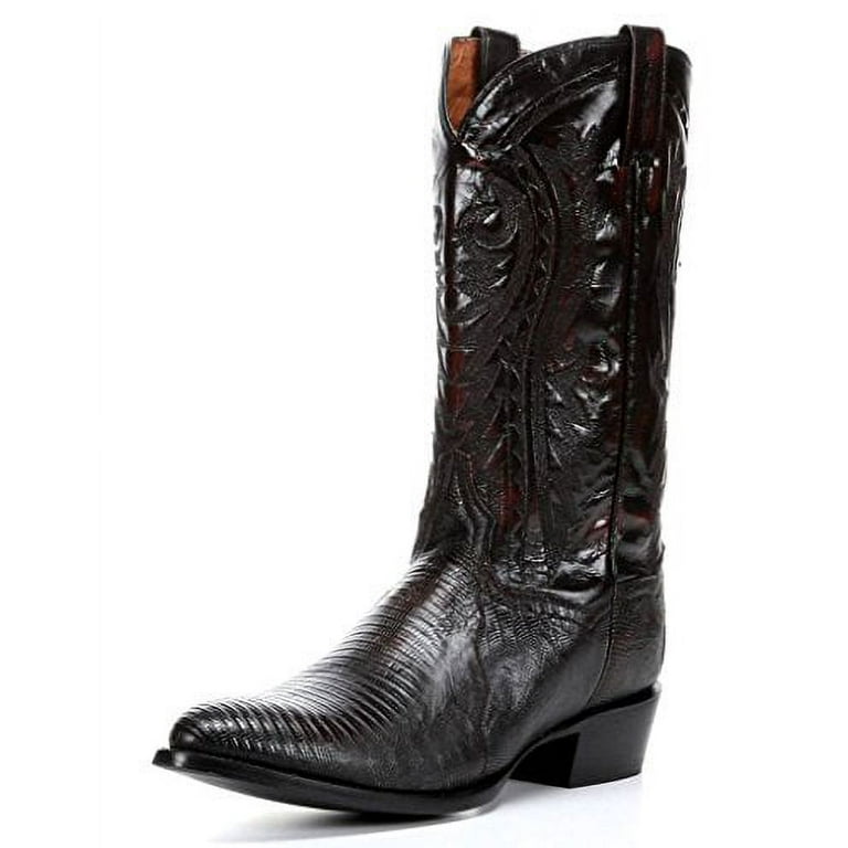 Dan Post Black Cherry Lizard Boots on Sale | cpshouston.net