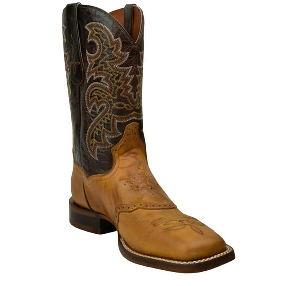 Dan Post Men's Rio Arriba Performance Western Boot Broad Square Toe Brown 8.5 D(M) US